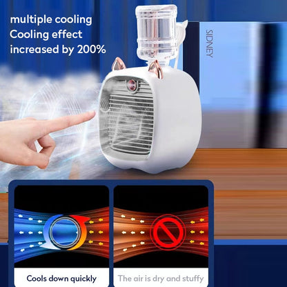 Portable Mini Air Conditioner Fan USB Air Cooler Fan Humidifier™
